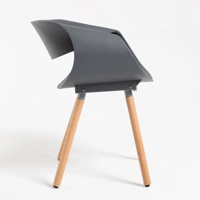 Cadeira Cappio - Cinza escuro