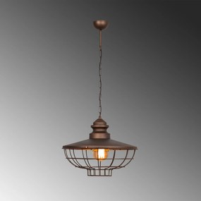 Candeeiro de Teto Sivani Tel – Castanho Escuro – 44 cm Diâmetro