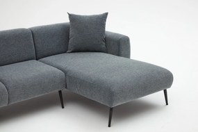 Sofá de Canto Side – Antracite – 252 cm x 77 cm x 82 cm