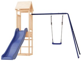Conjunto de brincar p/ exterior madeira de pinho maciça