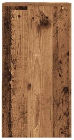 Mesa de cabeceira com gaveta 35x34x66,5 cm madeira velha