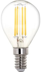 Lâmpada E14 (fino) Esférica CLASSIC LED 6.5W 2700K 806lm Transparente