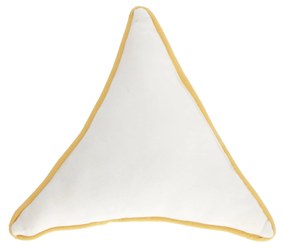 Kave Home - Capa triangular Fresia 100% algodão branco