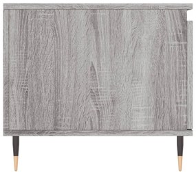 Mesa de centro 100x50x45 cm derivados madeira cinzento sonoma