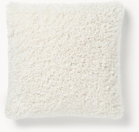Almofada de sofá grande em teddy Vetsak, 60 x 60 cm