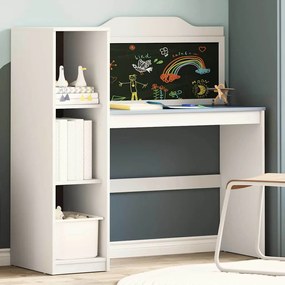 vidaXL Mesa de Lousa Branco e cinzento 120 x 45 x 118.5 cm