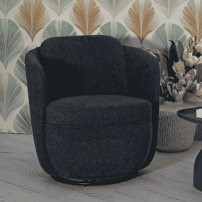 POLTRONA GIRATÓRIA 70X72X75 CM (ALTURA DO ASSENTO CM 44,5)