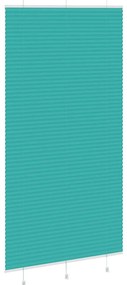 Gasolina verde Plissada Cega 110x200 cm Largura Tecido 109,4cm