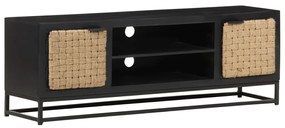 Móvel de TV 120x30x40 cm madeira de mangueira maciça