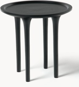 Mesa de apoio redonda em madeira de mangueira Jeani