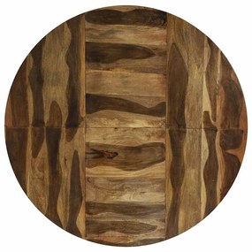 Mesa de Jantar Redonda Ø160x76 cm Madeira de Acácia Sólida