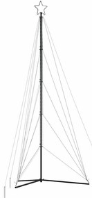 LED Árvore de Natal 615 LEDs Azul 404,5 cm