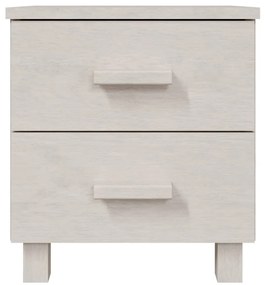 Mesa de cabeceira HAMAR 40x35x44,5 cm pinho maciço branco