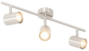 Candeeiro de teto moderno em aço 3-luzes ajustável - Jeana Moderno