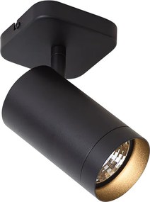 Candeeiro de Teto Moderno Preto GU10 70mm - Jeana Luxe