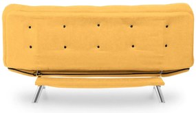 Sofá-Cama de 3 Lugares Misa – Mostarda – 200 cm
