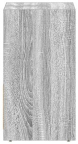 Armário casa de banho 60x33x61cm derivados madeira cinza sonoma