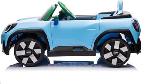 Carro elétrico para Crianças Mini Concept Aceman 24V rodas Borracha EVA EVA, assento de couro sintético Azul