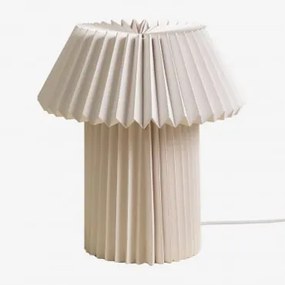 Luminária De Mesa De Papel Lesina Kids Branco - Sklum