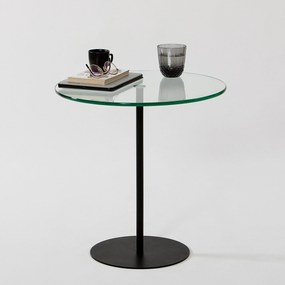 Mesa Lateral Chill-Out - Preto - 50x50x50 cm