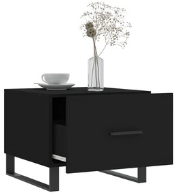 Mesa de centro 50x50x40 cm derivados de madeira preto