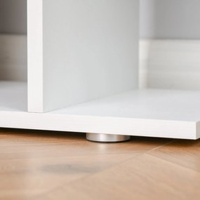 Estante com Prateleiras – Modelo Cefalù – 80x25x1 – Madeira – 6 Níveis