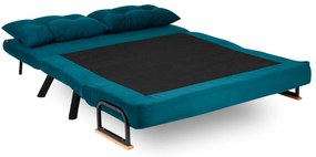 Conjunto de Mobiliário de Sala de Estar Planet – Nogueira e Branco – E