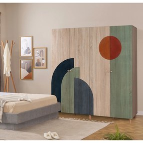 Guarda-roupa Loni – Sonomo – 180x192x52 cm