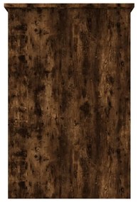 Secretária 100x50x76cm derivados de madeira cor carvalho fumado
