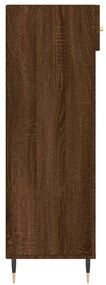 Sapateira 60x35x105 cm derivados de madeira carvalho castanho