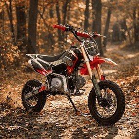 MINI MOTO INFANTIL GASOLINA 110CC MTR MTR JUNIOR 110 VERMELHA