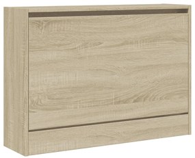 Sapateira 80x21x57 cm derivados de madeira carvalho sonoma