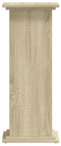 Suporte p/plantas 33x33x80 cm derivados madeira carvalho sonoma