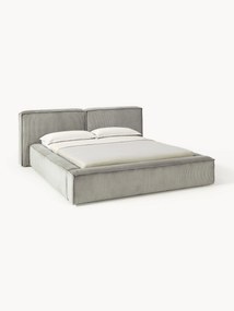 Corduroy Upholstered Bed Lennon