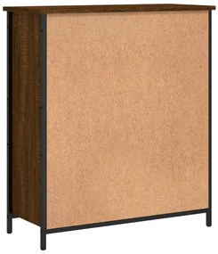 Aparador 70x30x80 cm derivados de madeira carvalho castanho