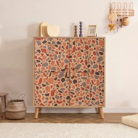 **** Armário Multiuso Multilux – Multicolor – 95 cm x 111 cm x 36 cm