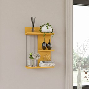 Prateleira de Parede Kınık – Amarela – 40x60x19 cm