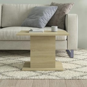 Mesa de centro 55,5x55,5x40cm derivados madeira carvalho sonoma