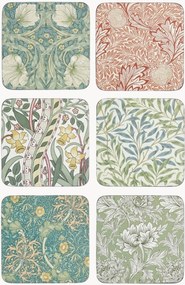 Bases para copos Morris & Co, conjunto de 6