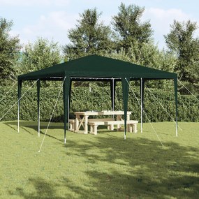 vidaXL Tenda para Festa Verde 4x4 m PE