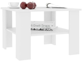 Mesa de Centro Polde - Branco - Design Minimalista