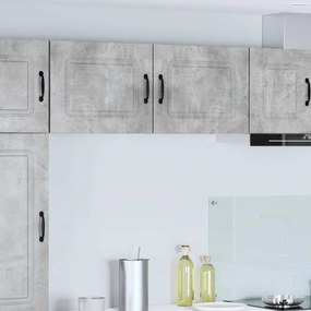 vidaXL Armário de Cozinha Kalmar 2 pcs Cinzento 50 x 31 x 40 cm