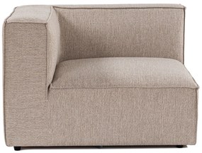 Sofá de 1 Lugar Sora – Bege Areia – Largura 95 cm Altura 65 cm Profund