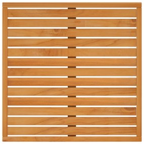 Mesa de jardim 68,5x68,5x24 cm madeira de acácia maciça