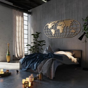 Acessório Decorativo de Metal Mt-03 – Dourado – 60 x 120 cm