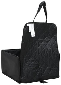 Assento de carro para cão 45x45x25/55 cm preto