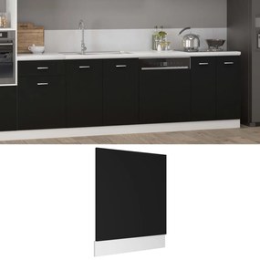 vidaXL Painel máquina lavar louça “Lyon” derivados de madeira cinzento