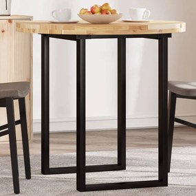 vidaXL Tampo de mesa redondo Ø80x4 cm madeira de acácia maciça