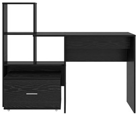 Mesa Carvalho preto 131.5 x 50 x 106.5 cm Madeira processada