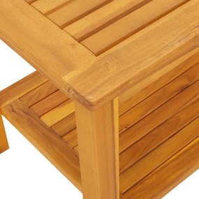 Mesa de Café 70x40x45 cm Madeira de Acácia Sólida